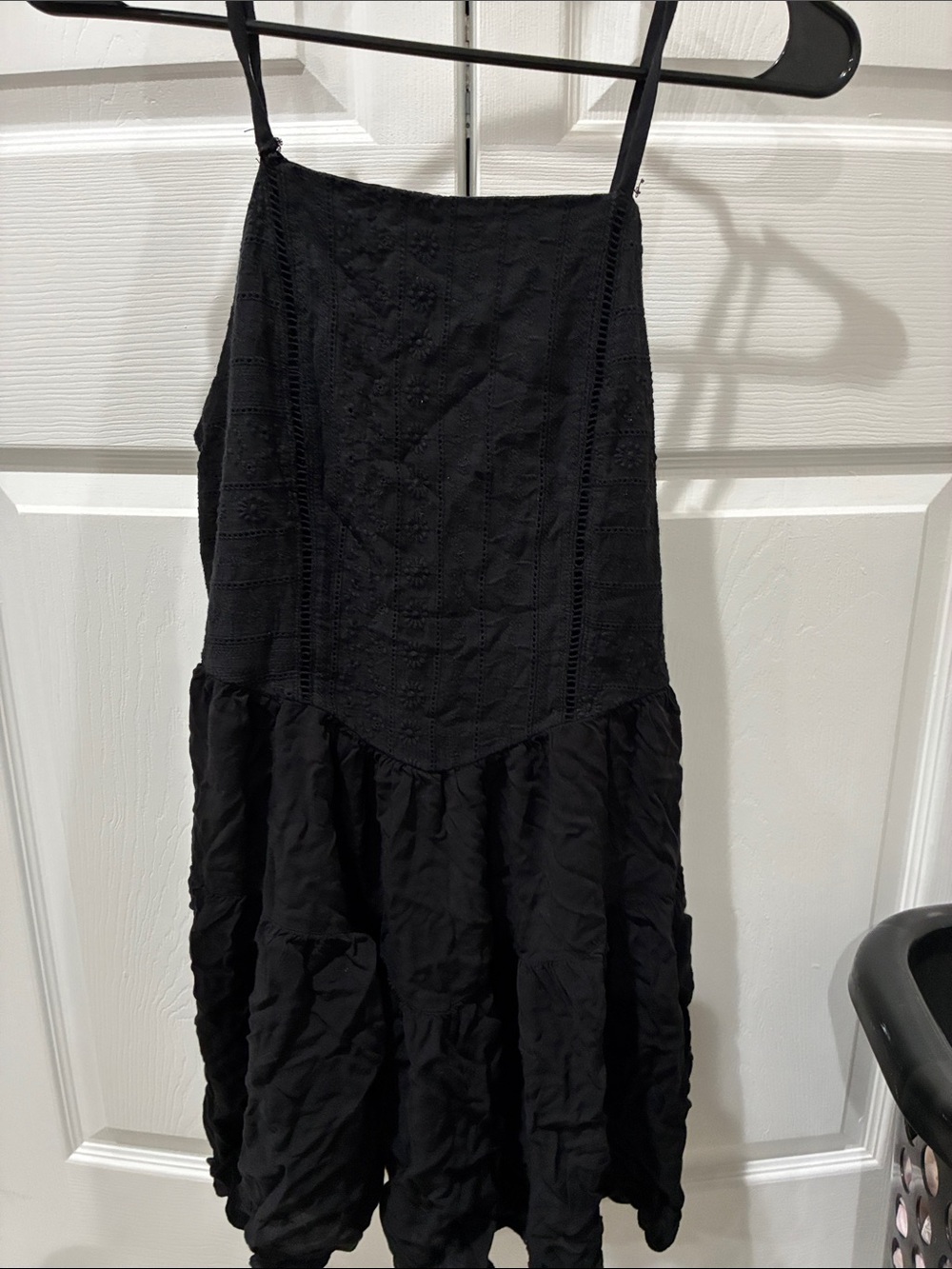 wild fable Black Sleeveless Mini Dress